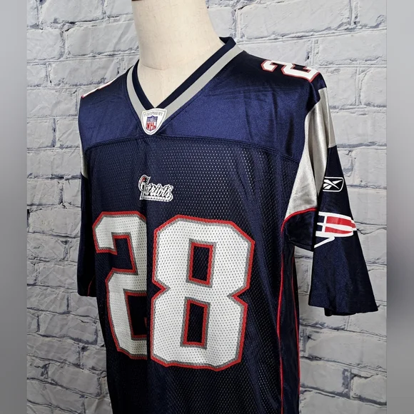 NWT Reebook On Field NFL Jersey New England Patriots Y2K Corey Dillion Medium - Picture 3 of 13